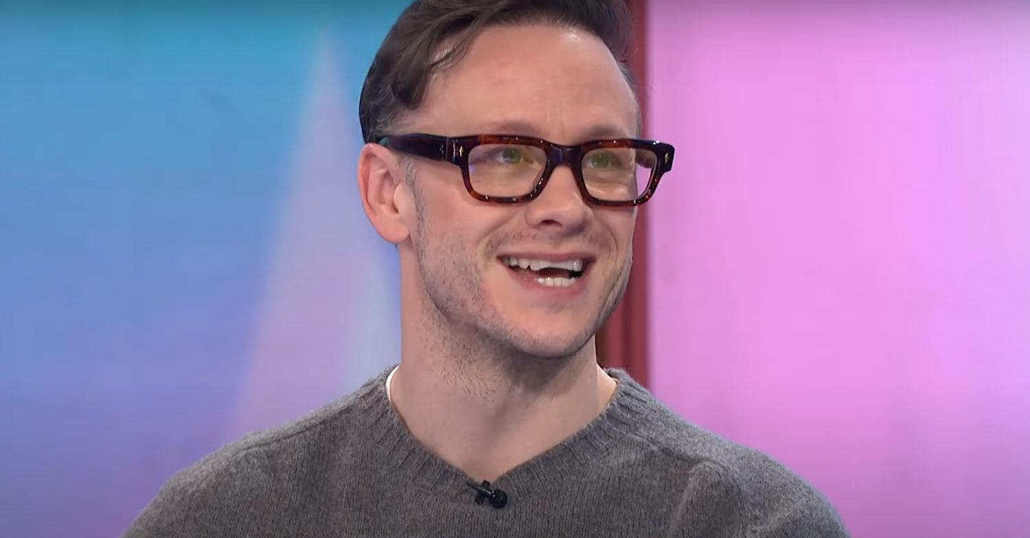 Kevin Clifton smiling in an interview