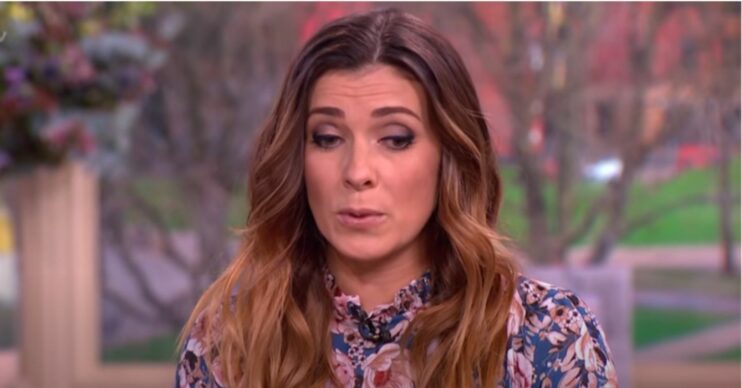 Kym Marsh talking on This Morning