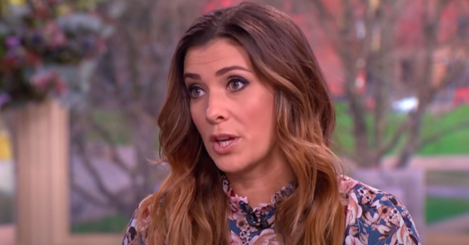 Kym Marsh talking on This Morning