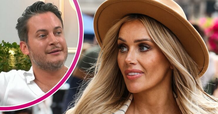 Gary Lucy on Celebs Go Dating and Laura Anderson smiling