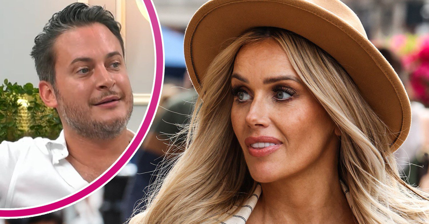 Gary Lucy on Celebs Go Dating and Laura Anderson smiling