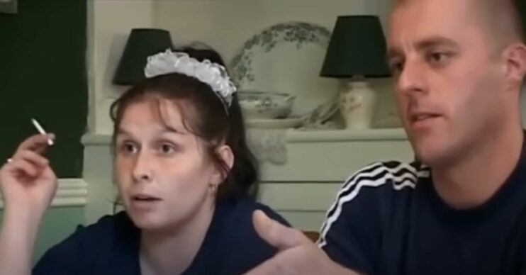 Lizzy Bardsley and husband Mark on Wife Swap