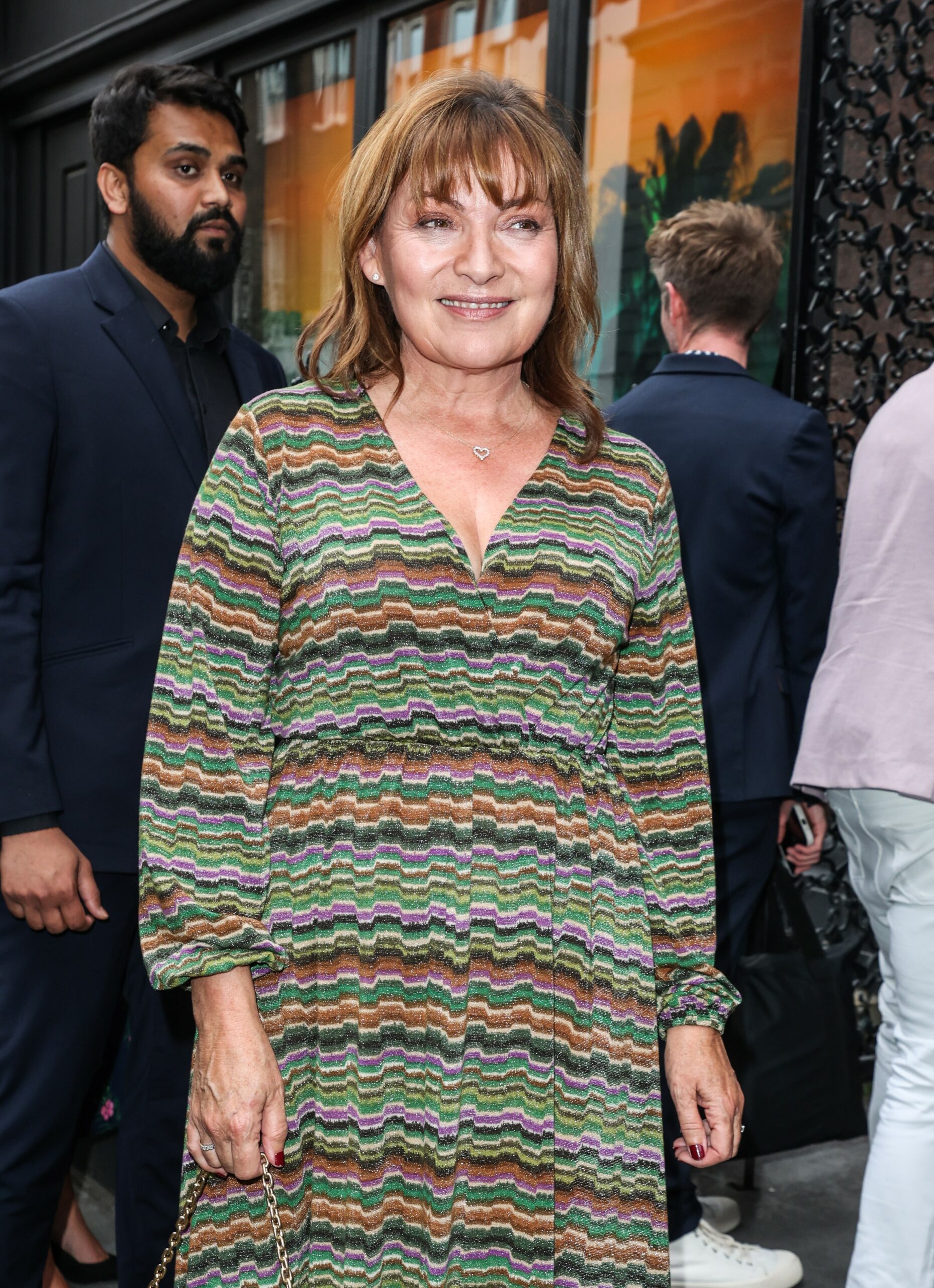 Lorraine Kelly smiling at ITV party event