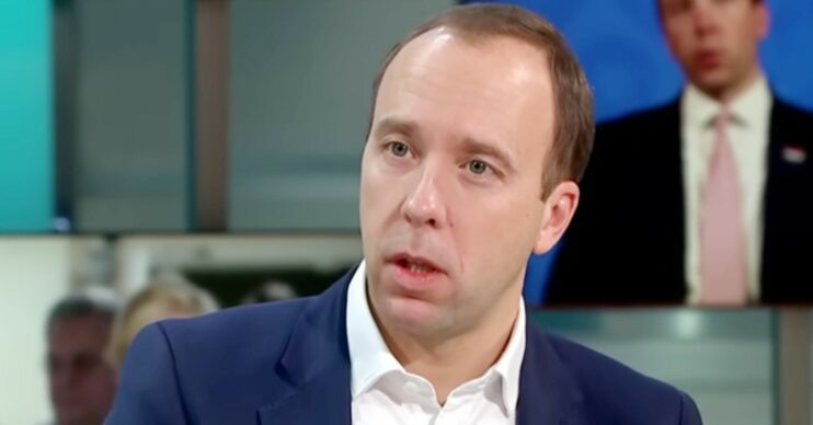 Matt Hancock on GMB (Credit: GMB/YouTube)