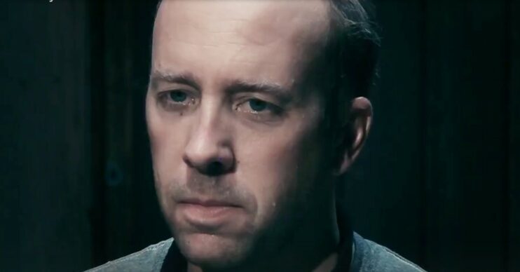 Matt Hancock crying in Celebrity SAS trailer (Credit: Channel 4/Composite: ED!)