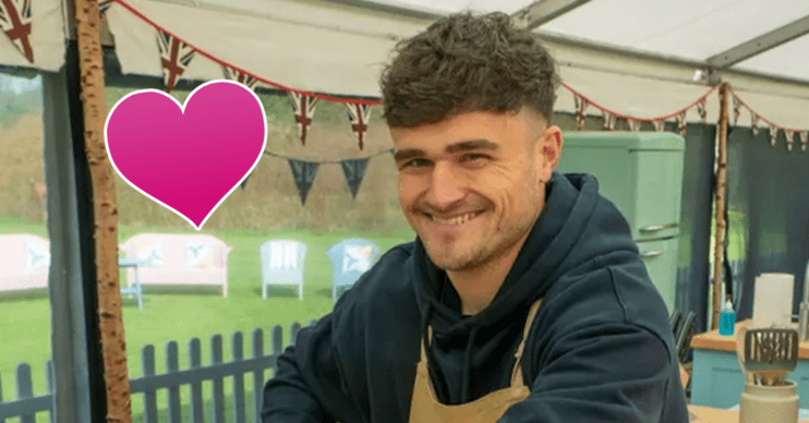 Matty from Bake Off smiling