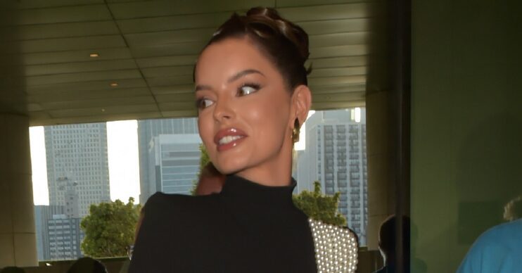 Maura Higgins looking away at the NTAs