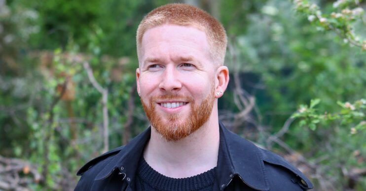 Strictly star Neil Jones at the Chelsea Flower Show
