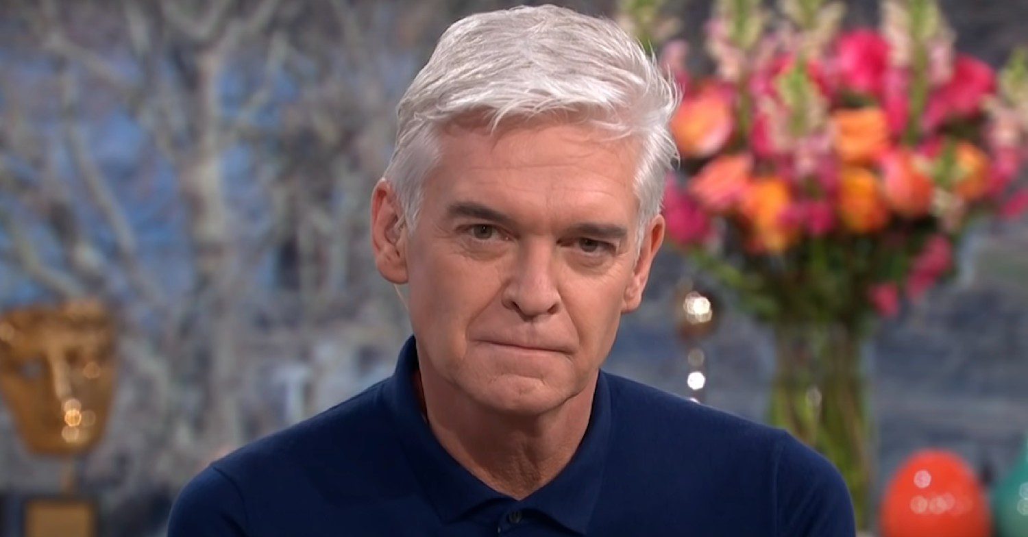 Phillip Schofield appearing on This Morning