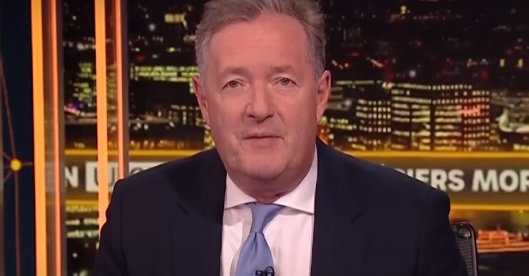 Piers Morgan presenting Uncensored with Piers Morgan