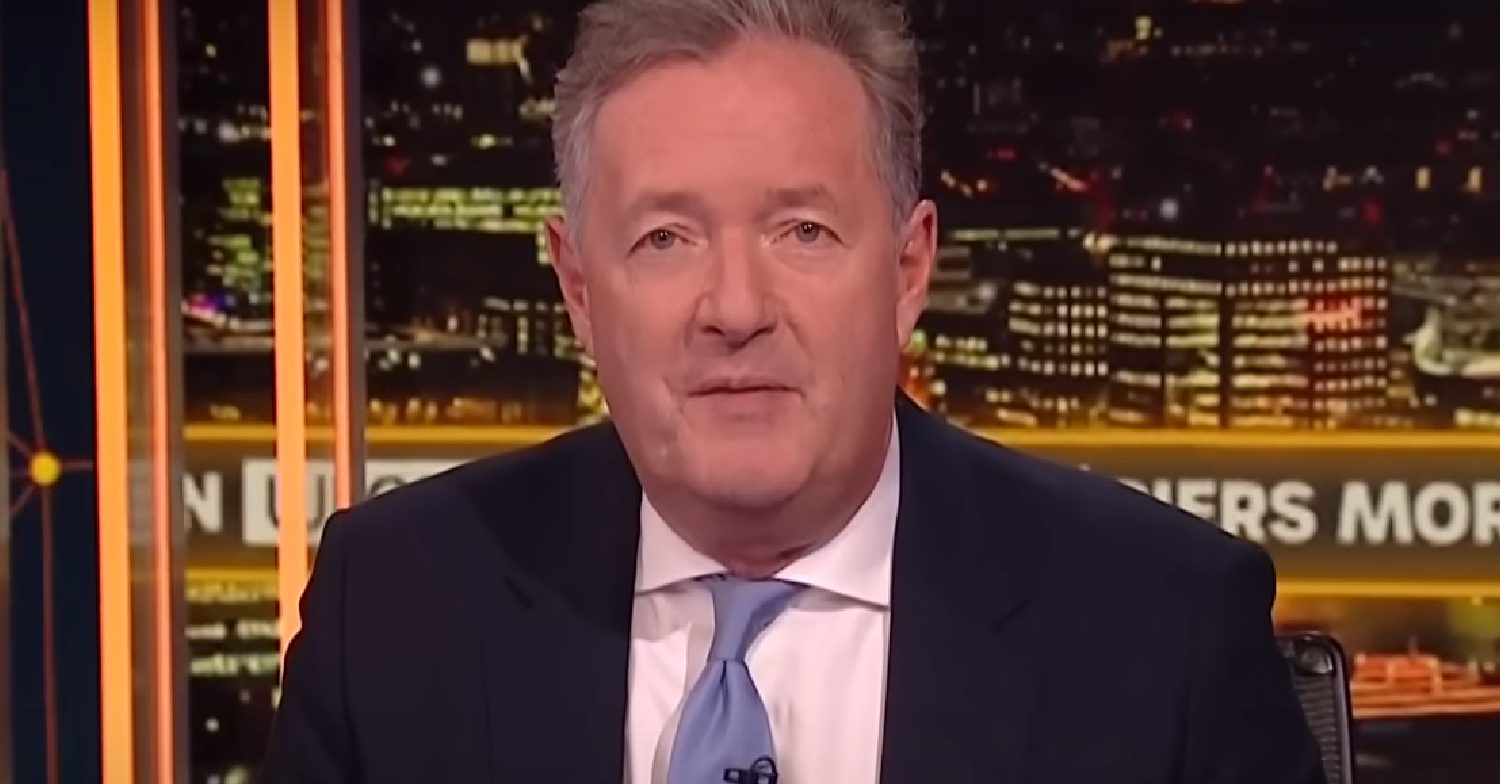 Piers Morgan presenting Uncensored with Piers Morgan
