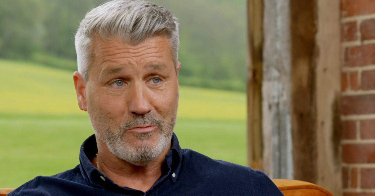 Roger looking emotional on MMYD