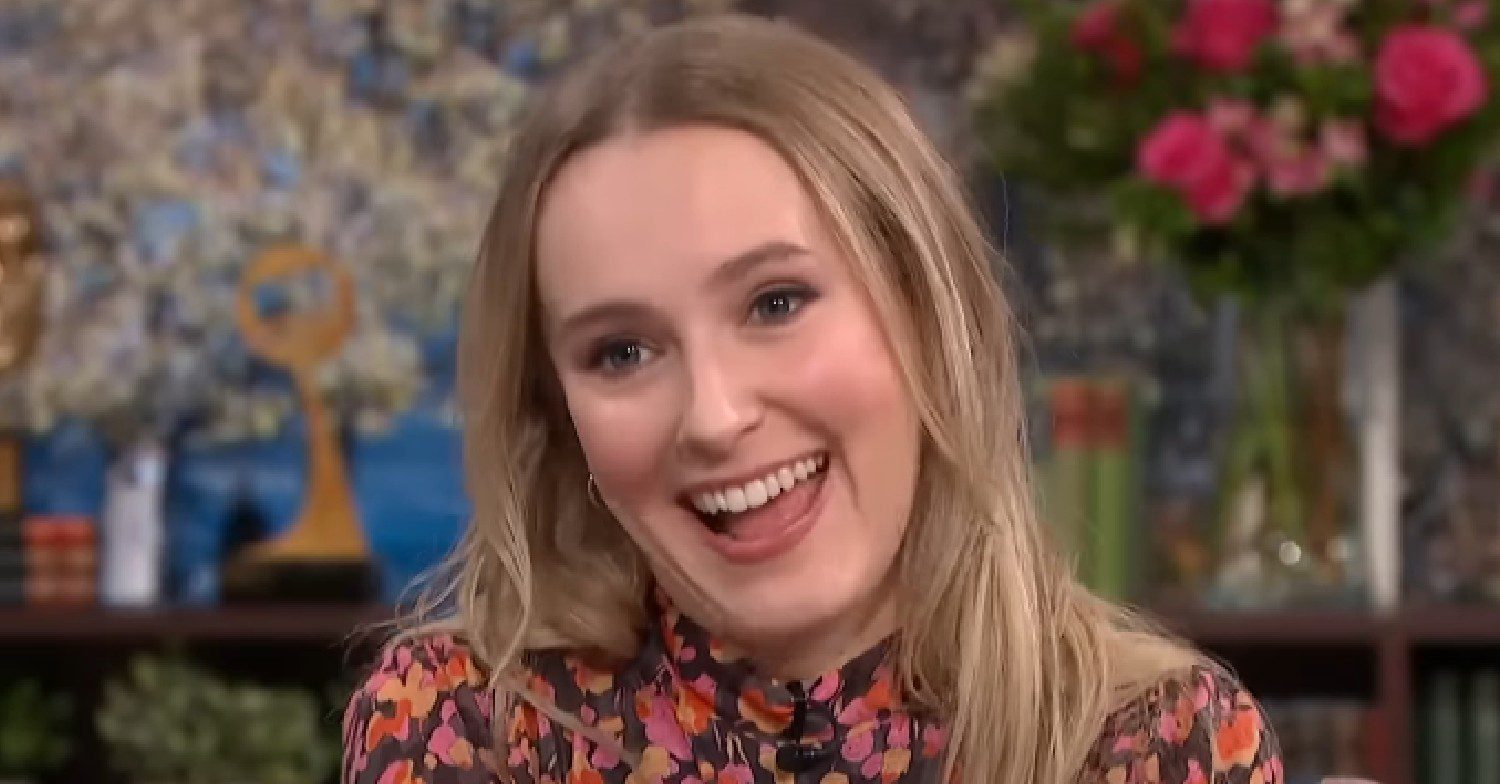 Rose Ayling-Ellis smiling on This Morning