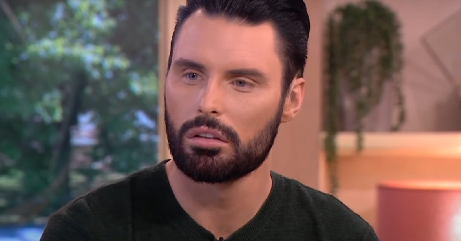 Rylan Clark talking on This Morning