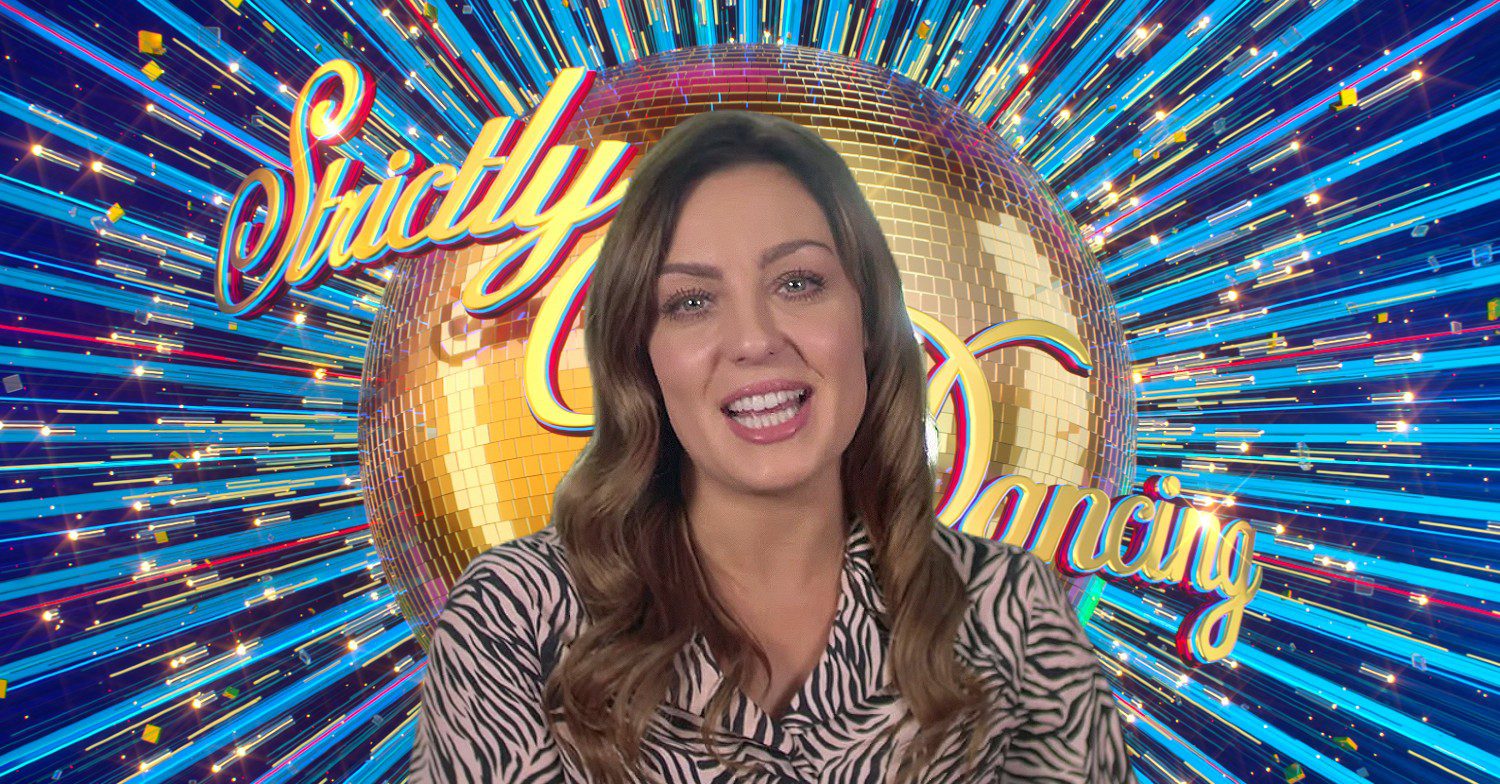 Strictly logo with Amy Dowden