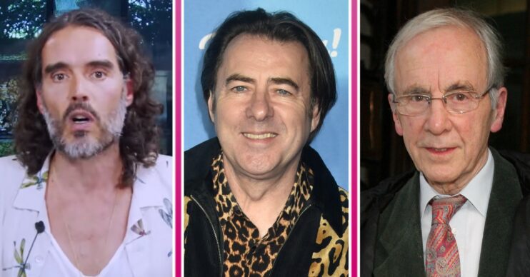Russell Brand, Jonathan Ross, Andrew Sachs comp image for Sachsgate scandal