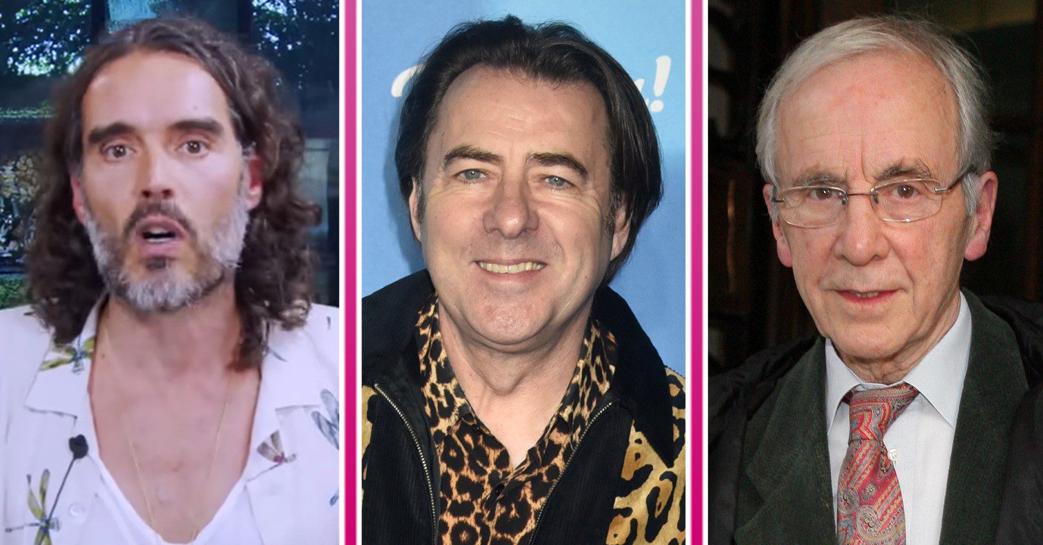 Russell Brand, Jonathan Ross, Andrew Sachs comp image for Sachsgate scandal