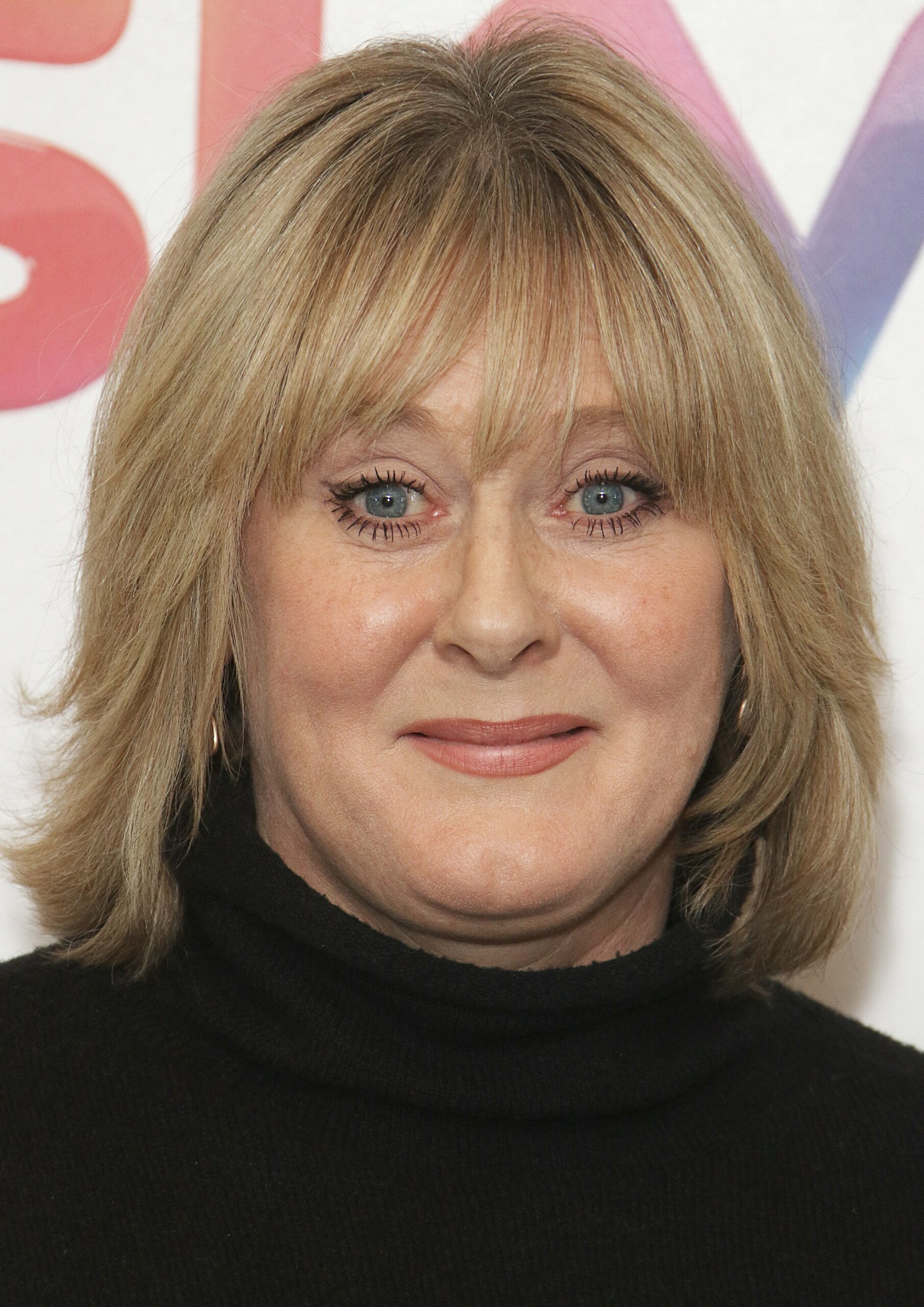 Sarah Lancashire smiling at event