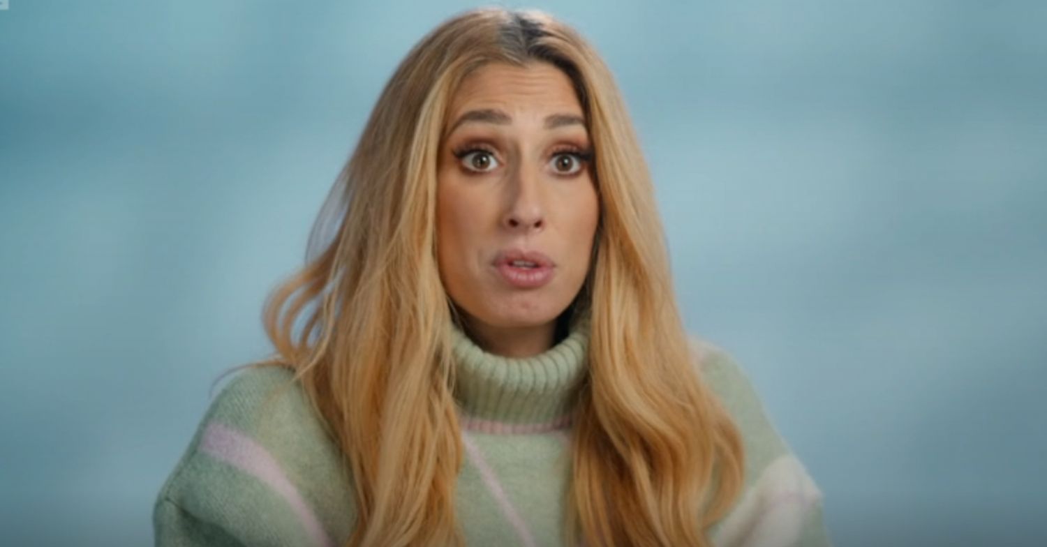 Stacey Solomon talking on Sort Your Life Out