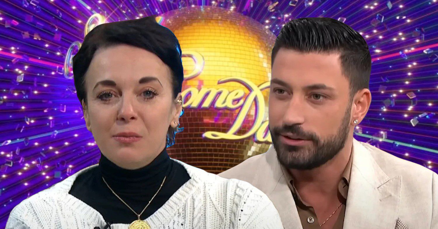 Amanda Abbington and Giovanni on Strictly (Credit: BBC/YouTube)