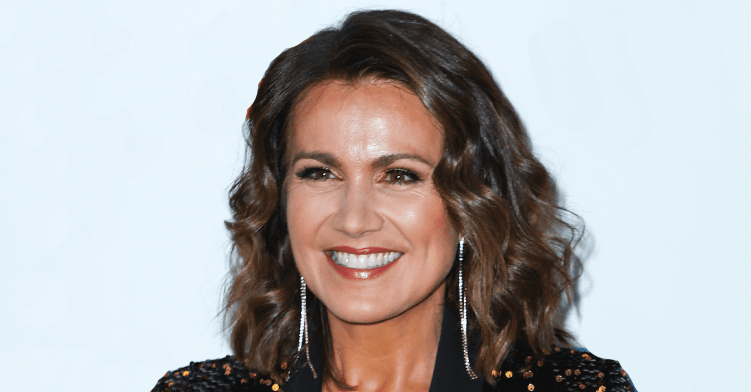 Susanna Reid smiling on the red carpet