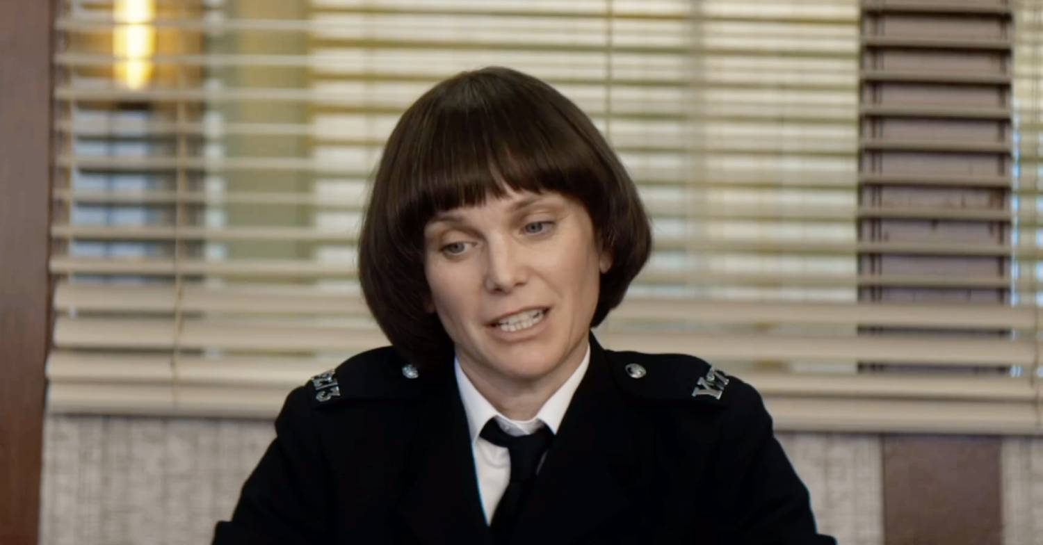 Liz White plays PS Meg Winterburn in The Long Shadow