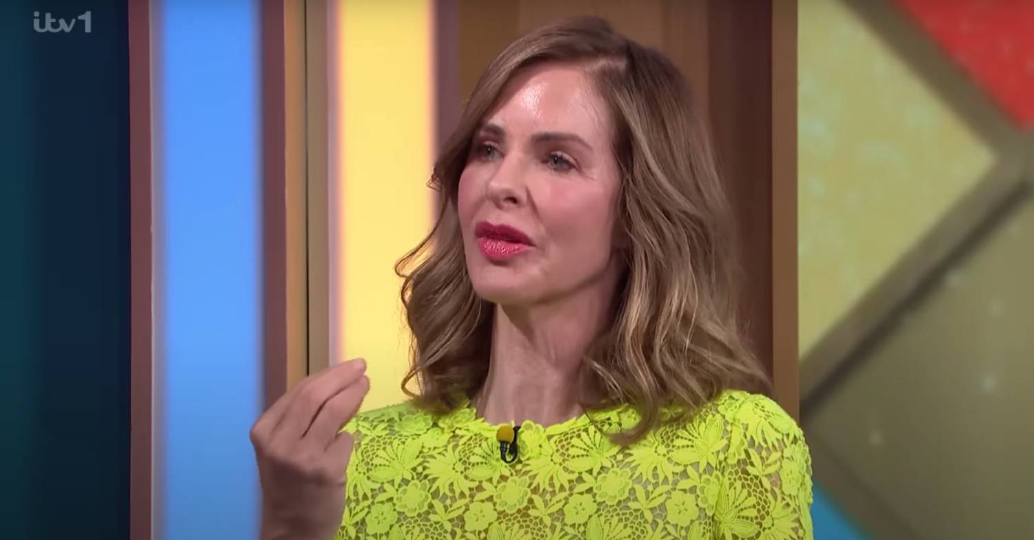 Trinny Woodall appears on This Morning