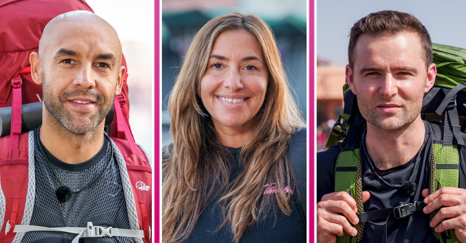Celebrity Race Across the World cast