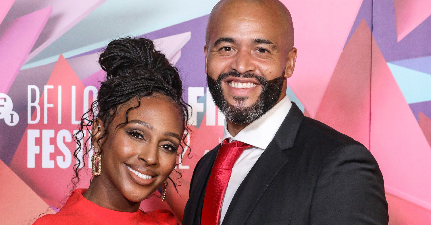 Alexandra Burke and her boyfriend 