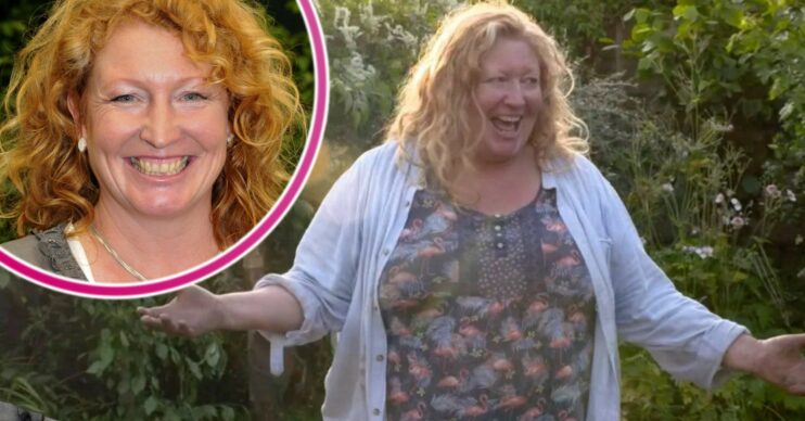 Charlie Dimmock smiling