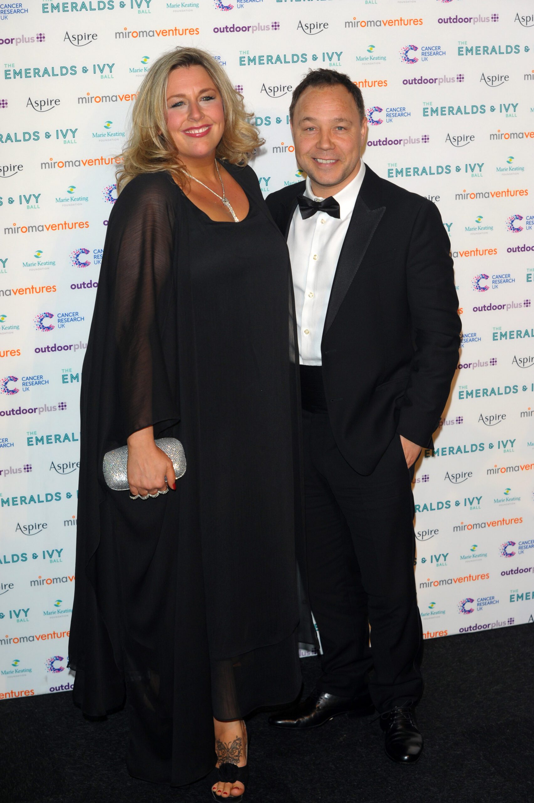 Stephen Graham and wife Hannah Walters at red carpet event