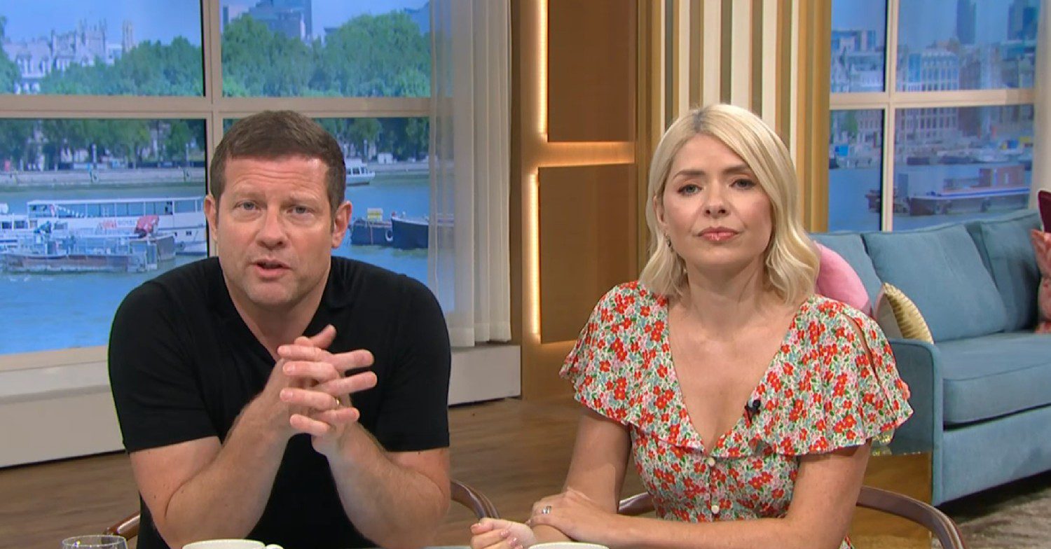 Dermot O'Leary and Holly Willoughby 