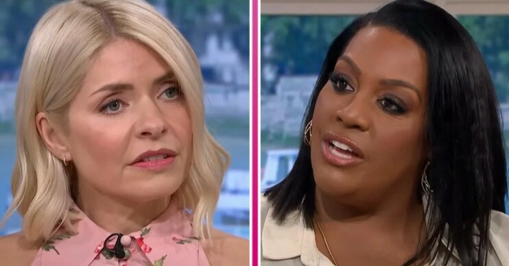 Holly Willoughby and Alison Hammond on This Morning
