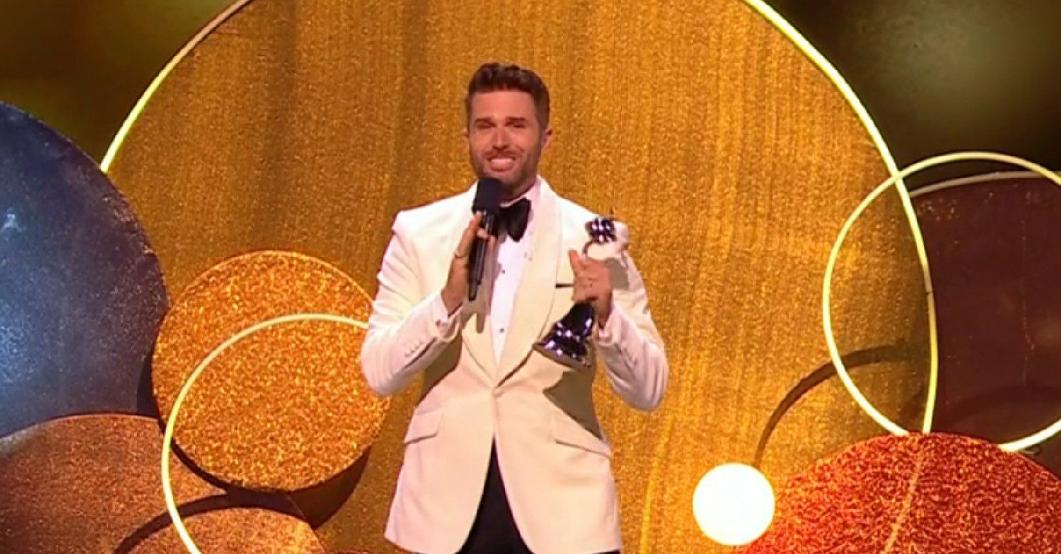Joel Dommett hosting the NTA Awards 2023 