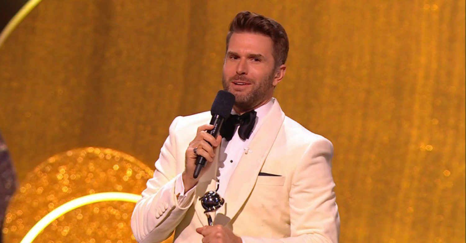 Joel Dommett at the NTA's