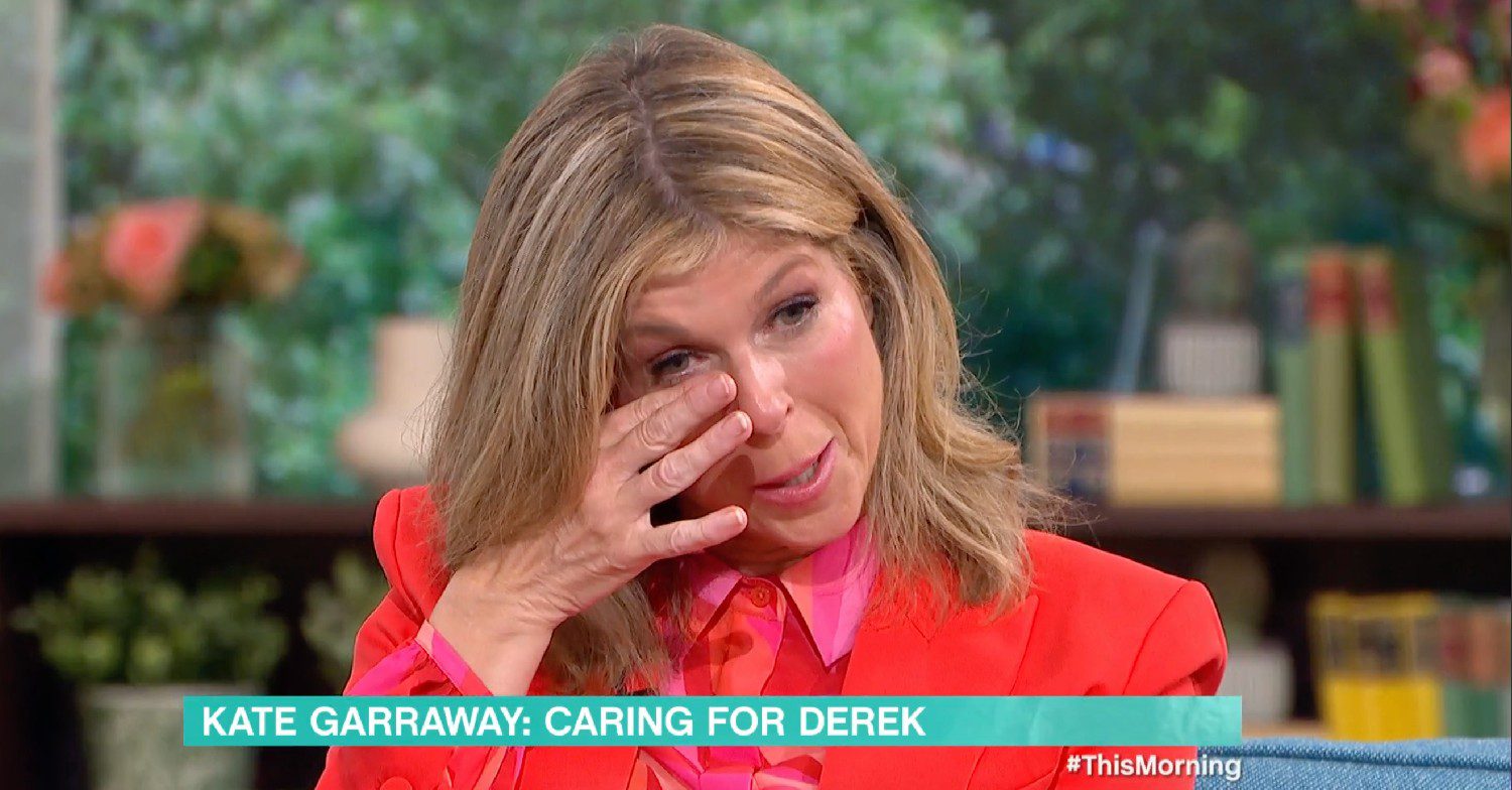 Kate Garraway in tears on This Morning