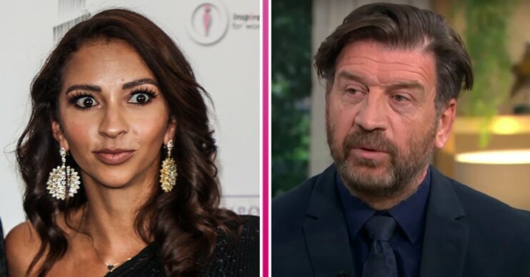 Katie Dazdie and Nick Knowles