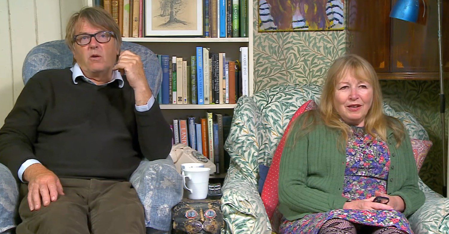 Giles and Mary on Gogglebox