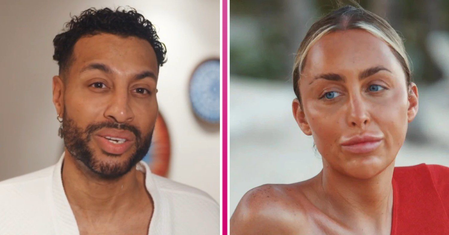 Nathanial and Ella on MAFS UK