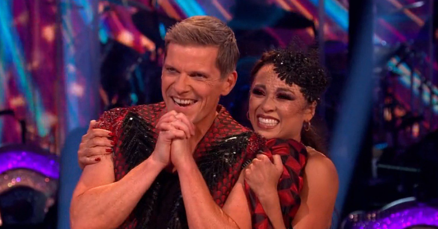 Nigel Harman and Katya Jones on Strictly 2023