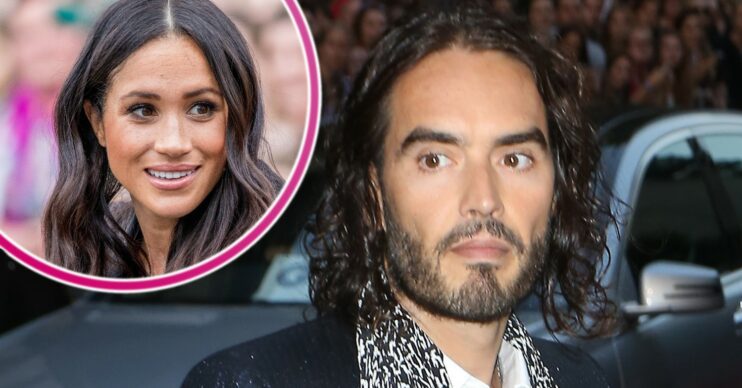 Meghan Markle and Russell Brand
