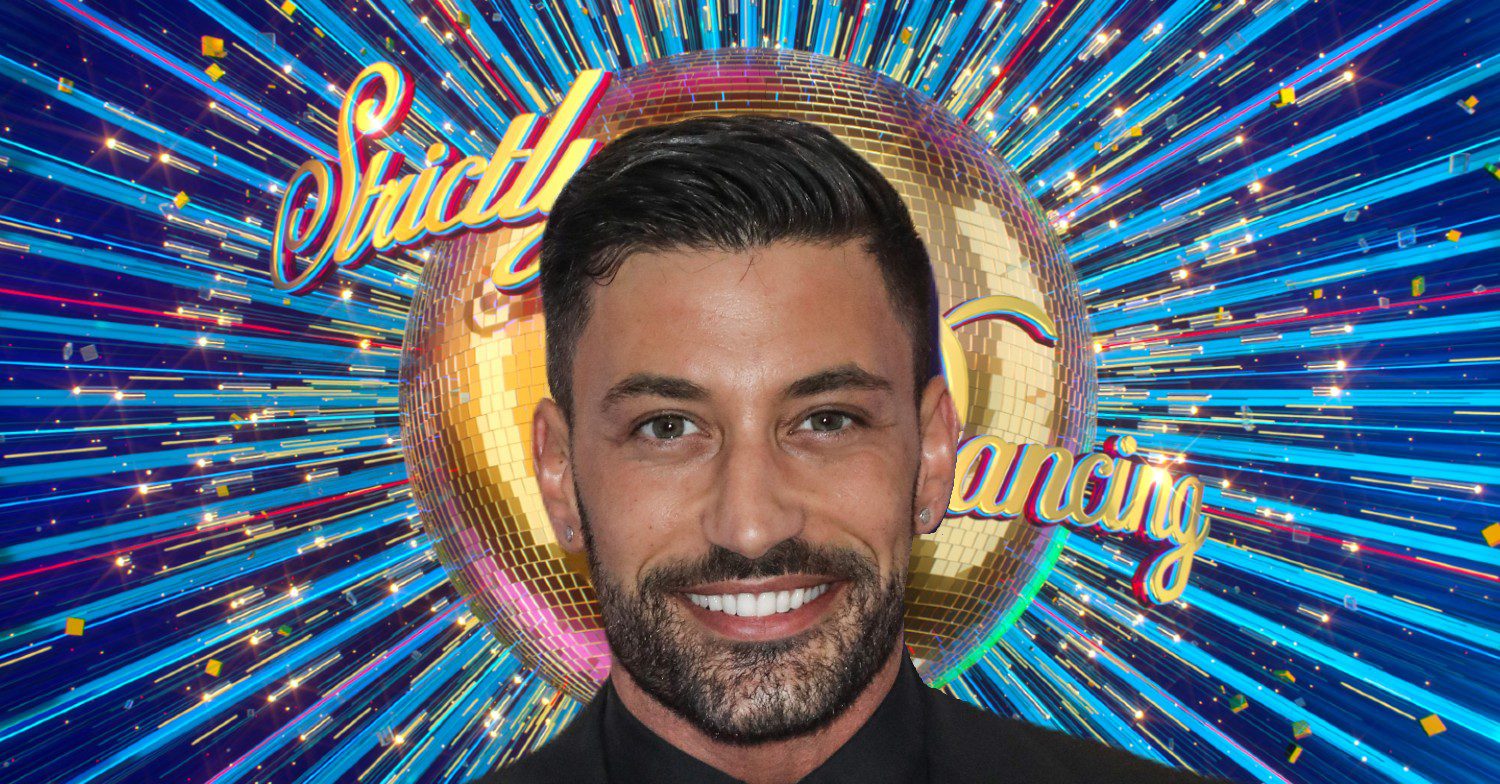 Giovanni Pernice and the Strictly logo