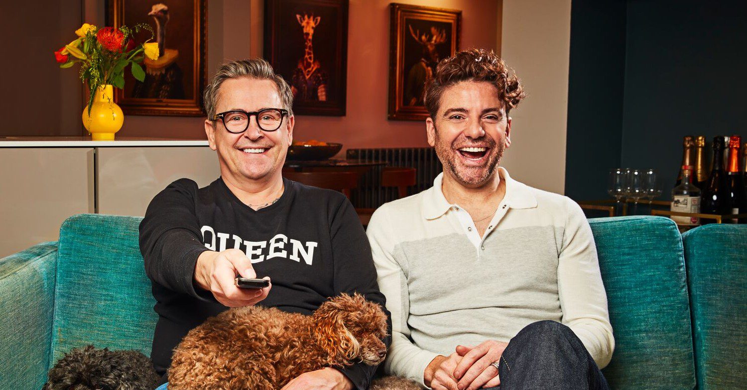 Stephen and Daniel on Gogglebox