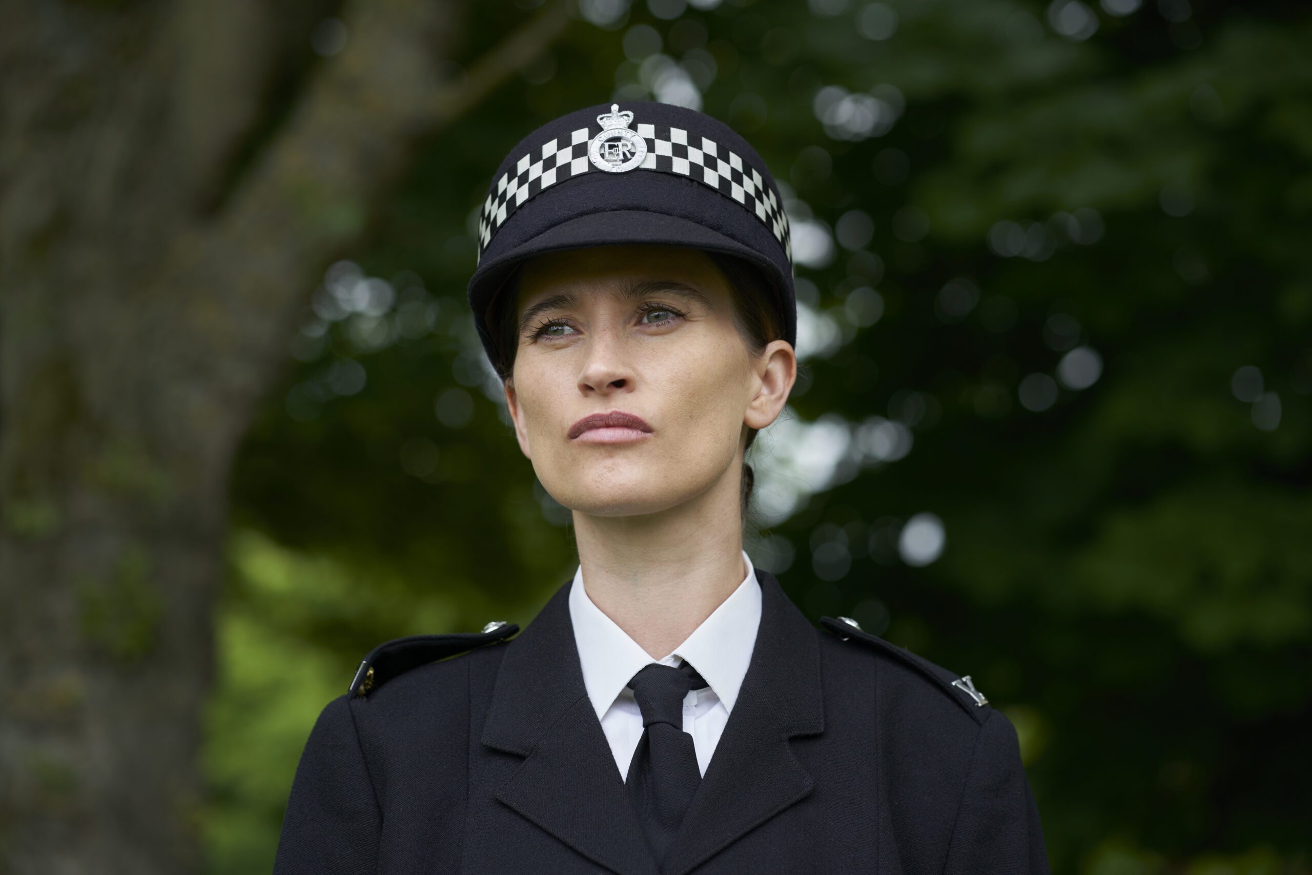 Charley Webb as WPC Anna Lawson in The Long Shadow
