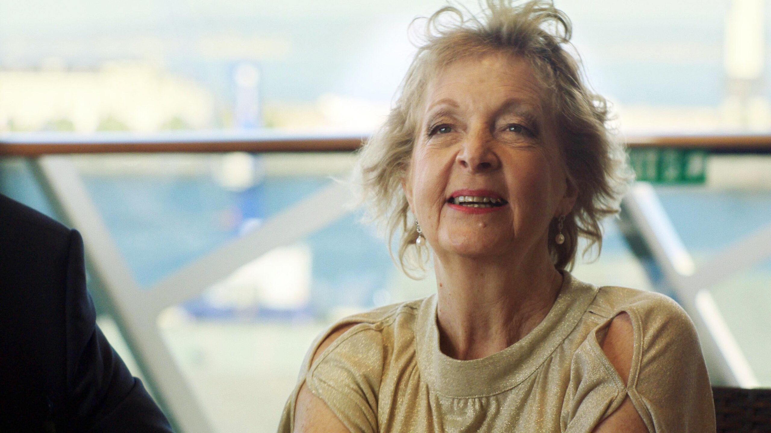 Charlie Hardwick played a black widow in The Good Ship Murder on Channel 5