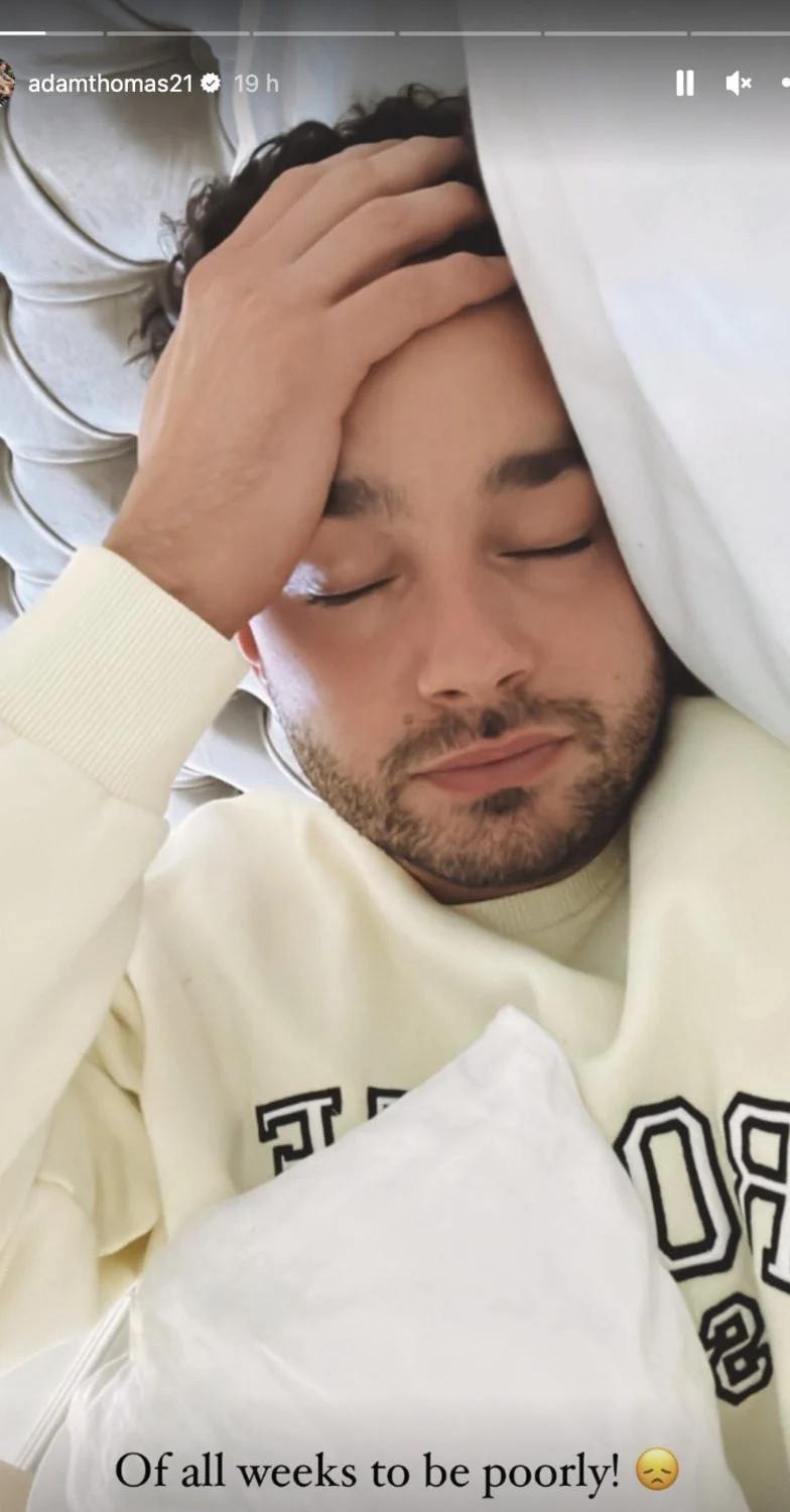 Adam Thomas ill