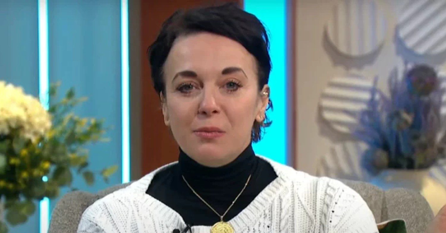 Amanda Abbington on Lorraine