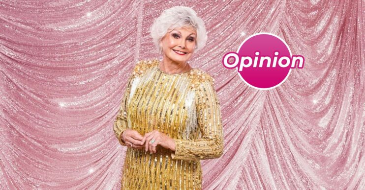 Angela Rippon in Strictly press photo