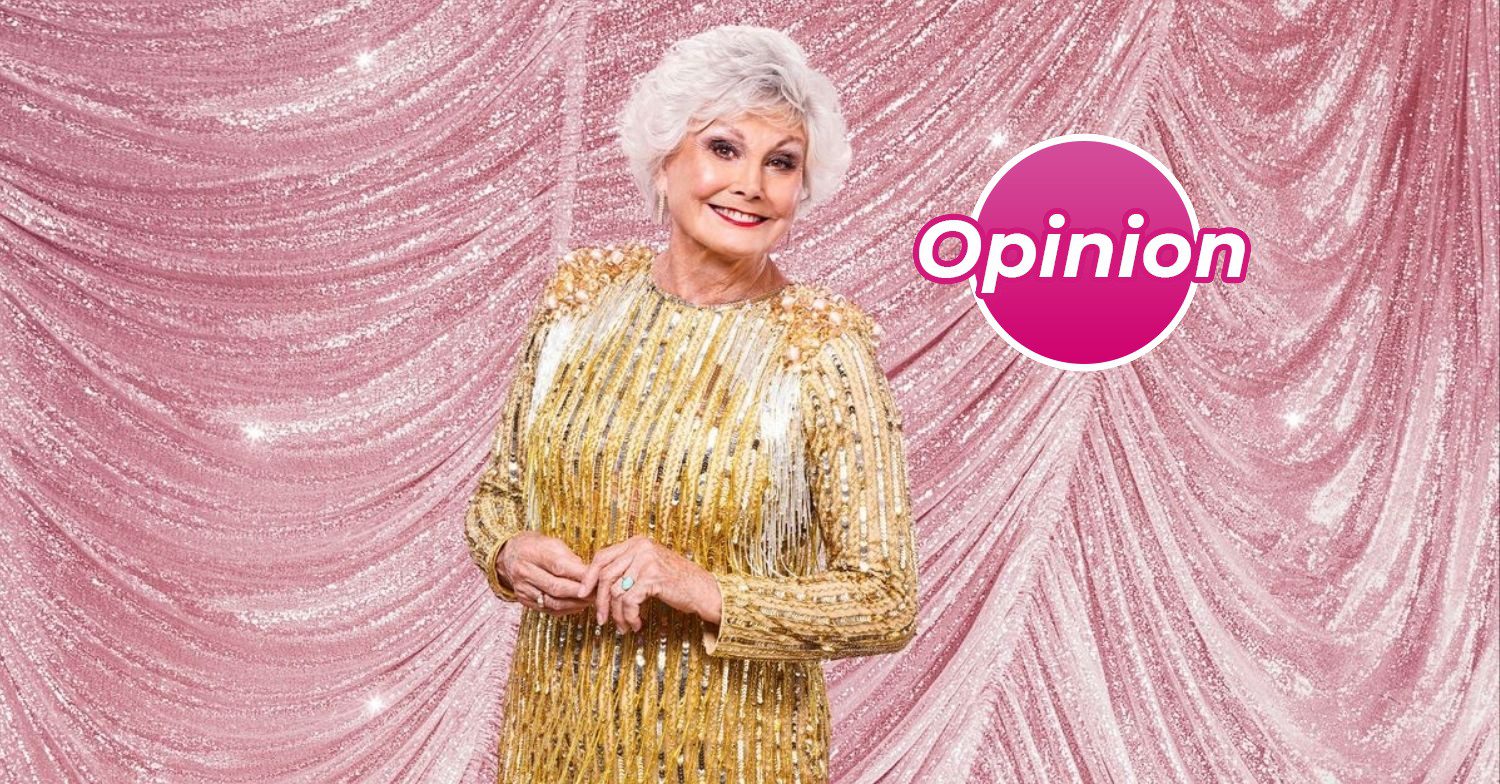 Angela Rippon in Strictly press photo