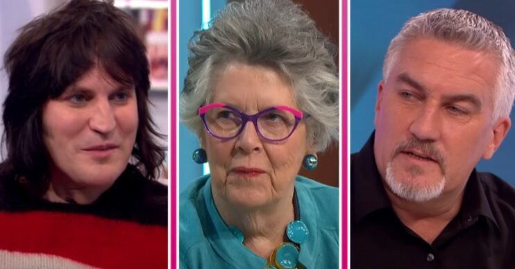 Bake Off 2023 stars Noel Fielding, Prue Leith and Paul Hollywood
